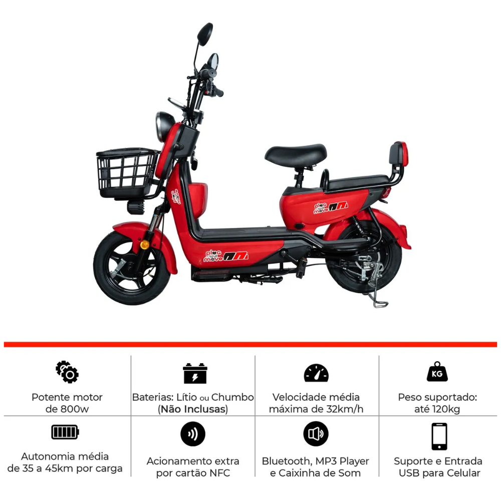 Bicicleta Elétrica Classic PAM