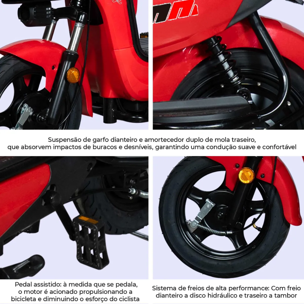 Bicicleta Elétrica Classic PAM