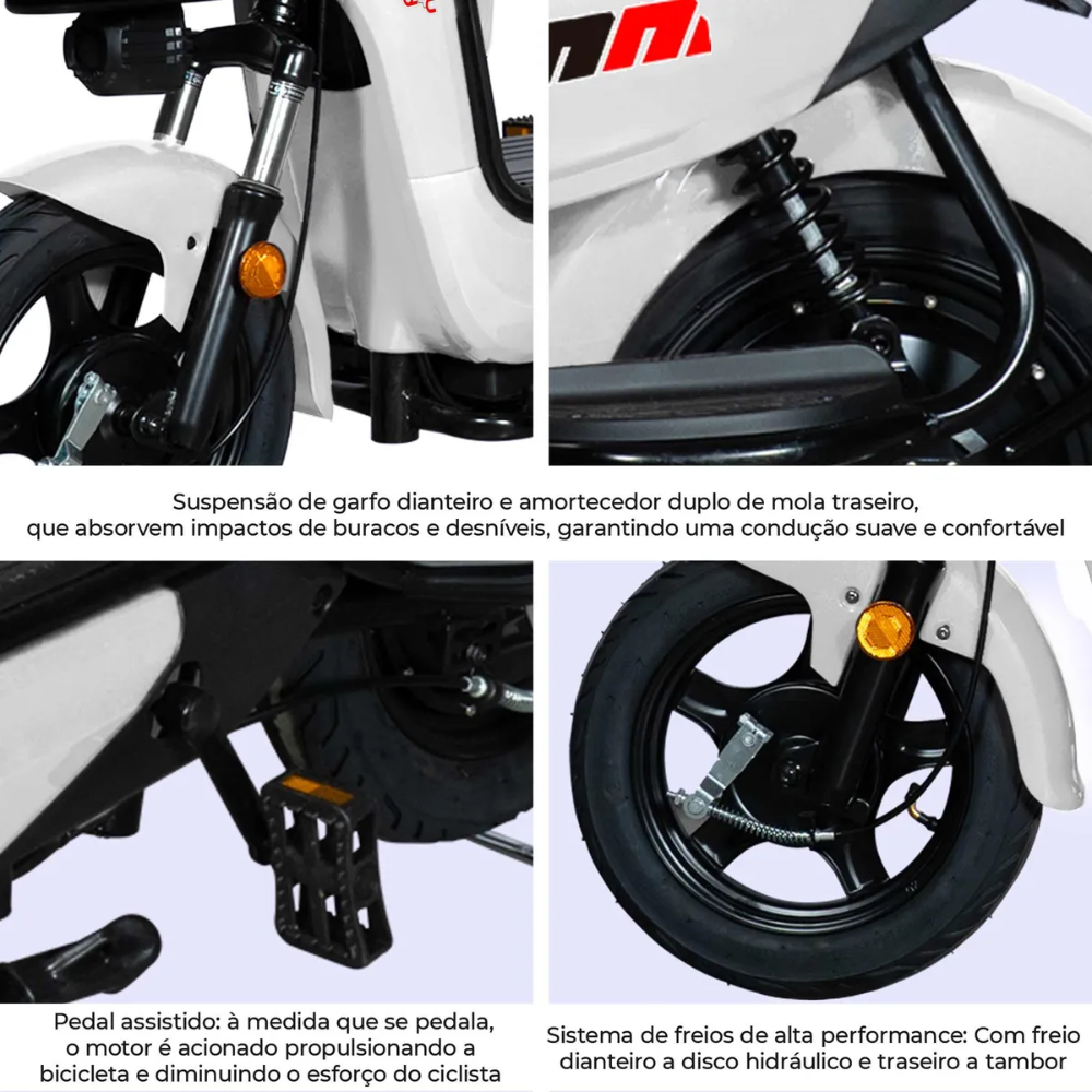 Bicicleta Elétrica Classic PAM