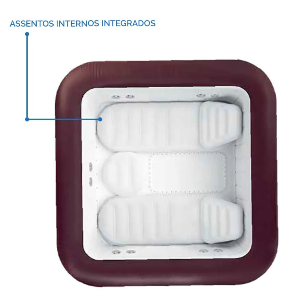 Banheira Ofurô Spa Inflável