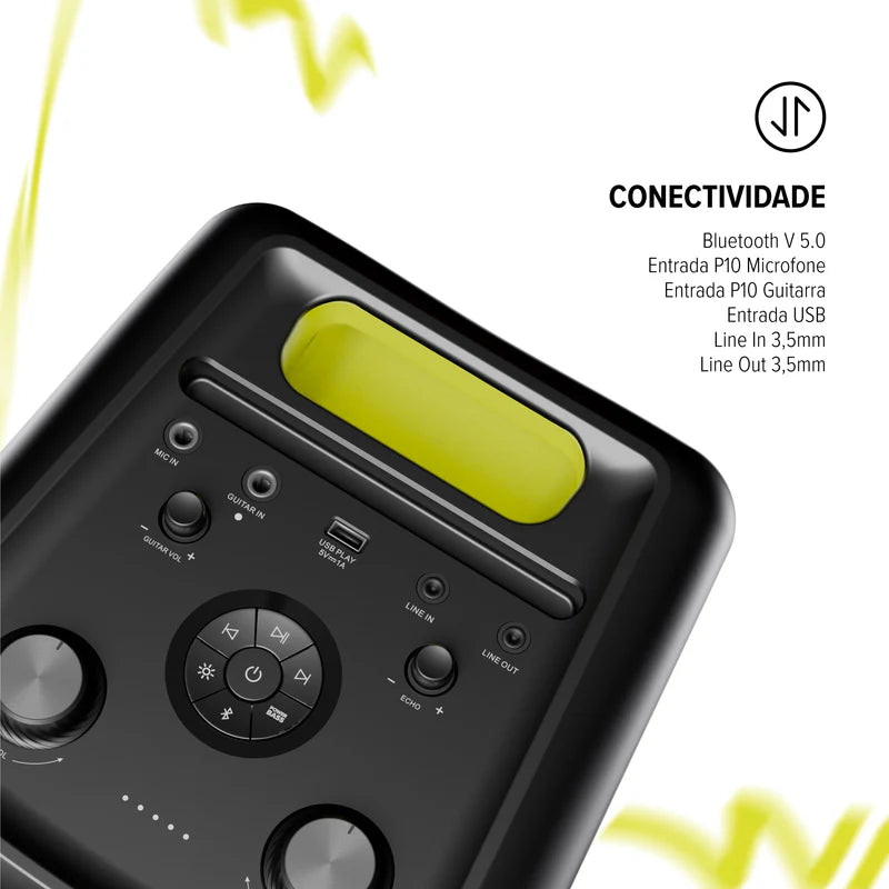 Caixa de som WAAW infinity 200