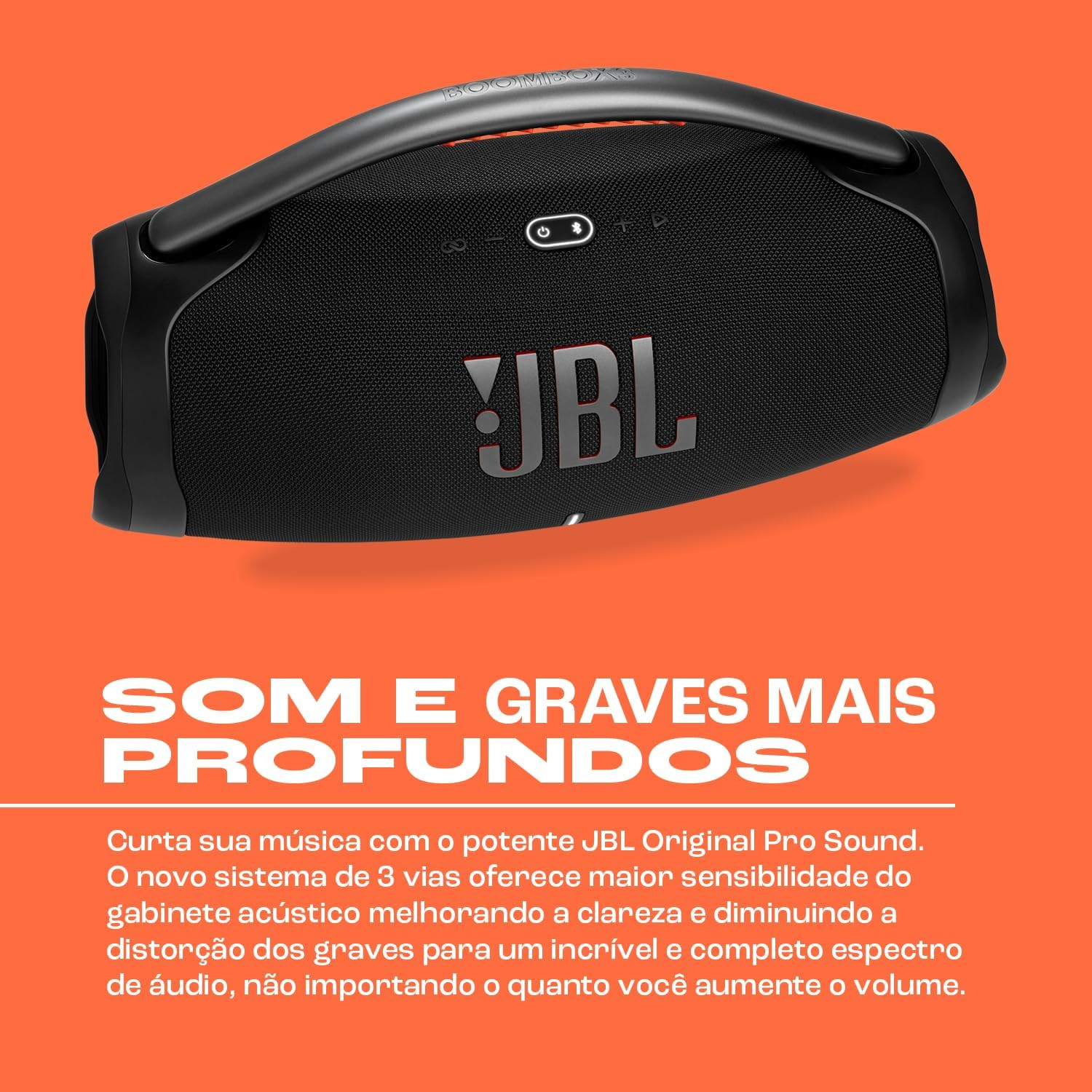 JBL Caixa de Som Boombox 3
