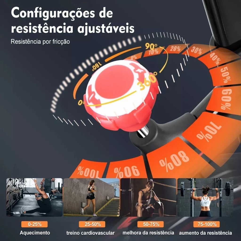 Bicicleta Spinning Ergométrica